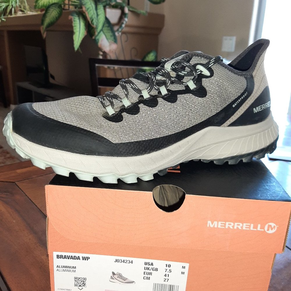 Merrell Bravada WP Women's Size 10 Aluminum